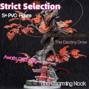 Statues And Small Ornaments Sleek Anime Ornament - Unknown Person Anime Figure, Action Figure, Home Decor Gift, Christmas & Halloween Gifts