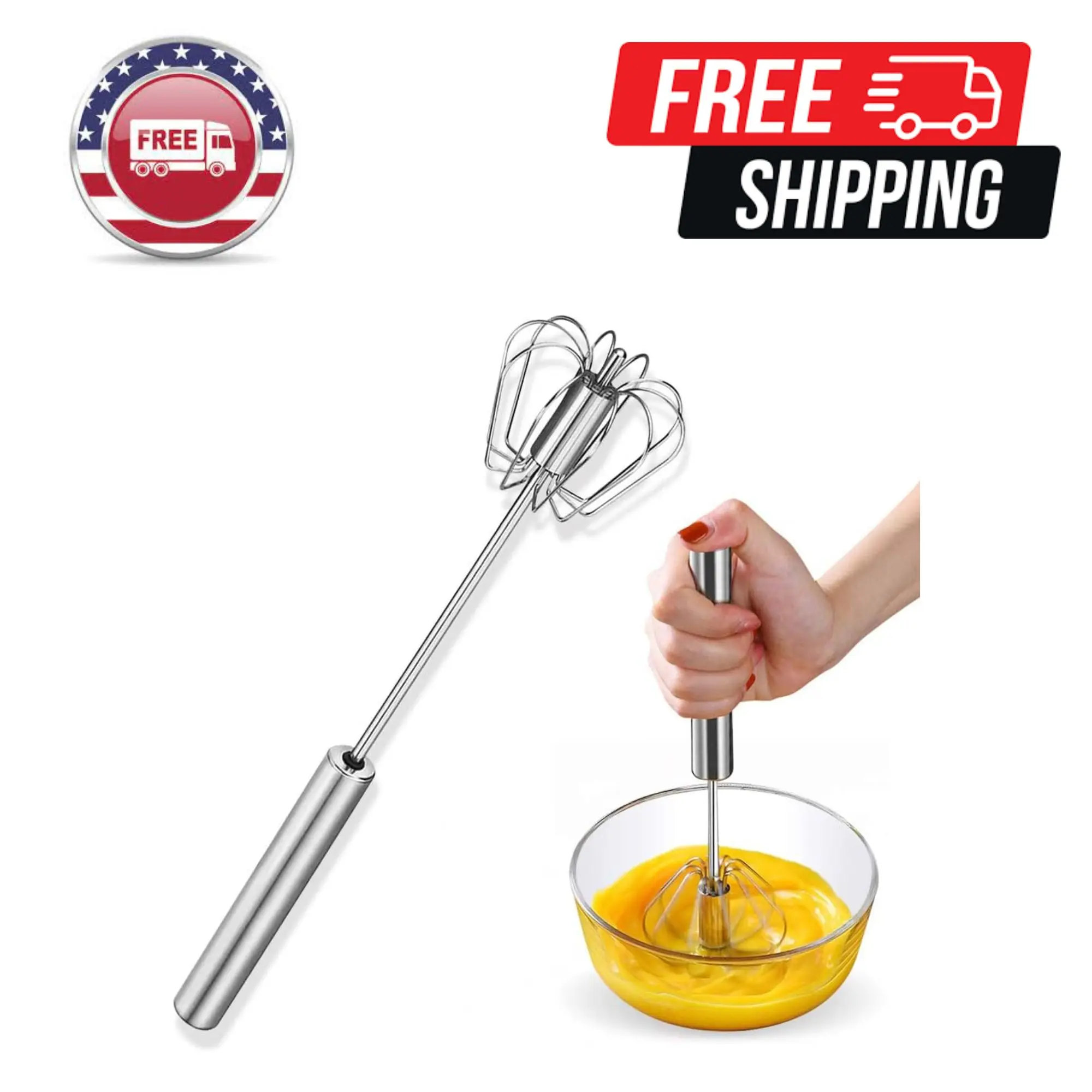 Stainless Steel Eggbeater,egg scrambler,hand mixer