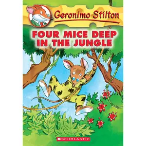 USED-Four Mice Deep in the Jungle (Geronimo Stilton #5): Volume 5 by Stilton, Geronimo (Paperback)
