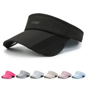 Summer Large Brim Open Top Sun Hat Unique Pull-Out Brim Casual Outdoor Sports Visor Cap for Streetwear