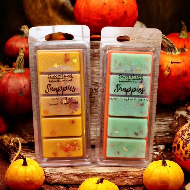 Sweetluxe Single 2oz Coconut Soy Snap Bar Wax Melt Over 50 Scents Smokeless Gift Candle Decor Fragrance Highly Scented Handmade Aroma Decoration