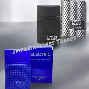 Armand Dupree Black & Electric Cologne Spray For Men By Fuller Mexico - Imported! - 80ml/2.71oz