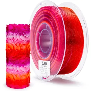 Ziro RainbowGradient 'Twinkling' Glitter-PLA 175mm 3D Printer Filament