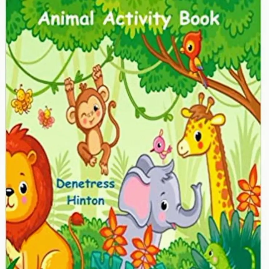 Animal activity book