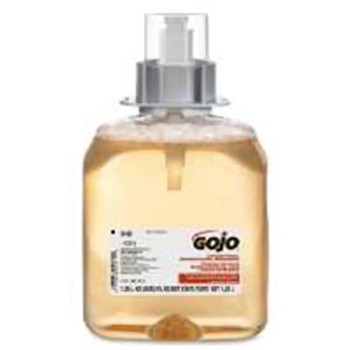 Gojo GOJ516203EA Germ-Killing Anti-Bacterial Foaming Hand Wash Soap Refill - 3 lbs, 4 l x 5 w x 9 d in, Orange Citrus Aroma, Hygienic Formula, Household Use