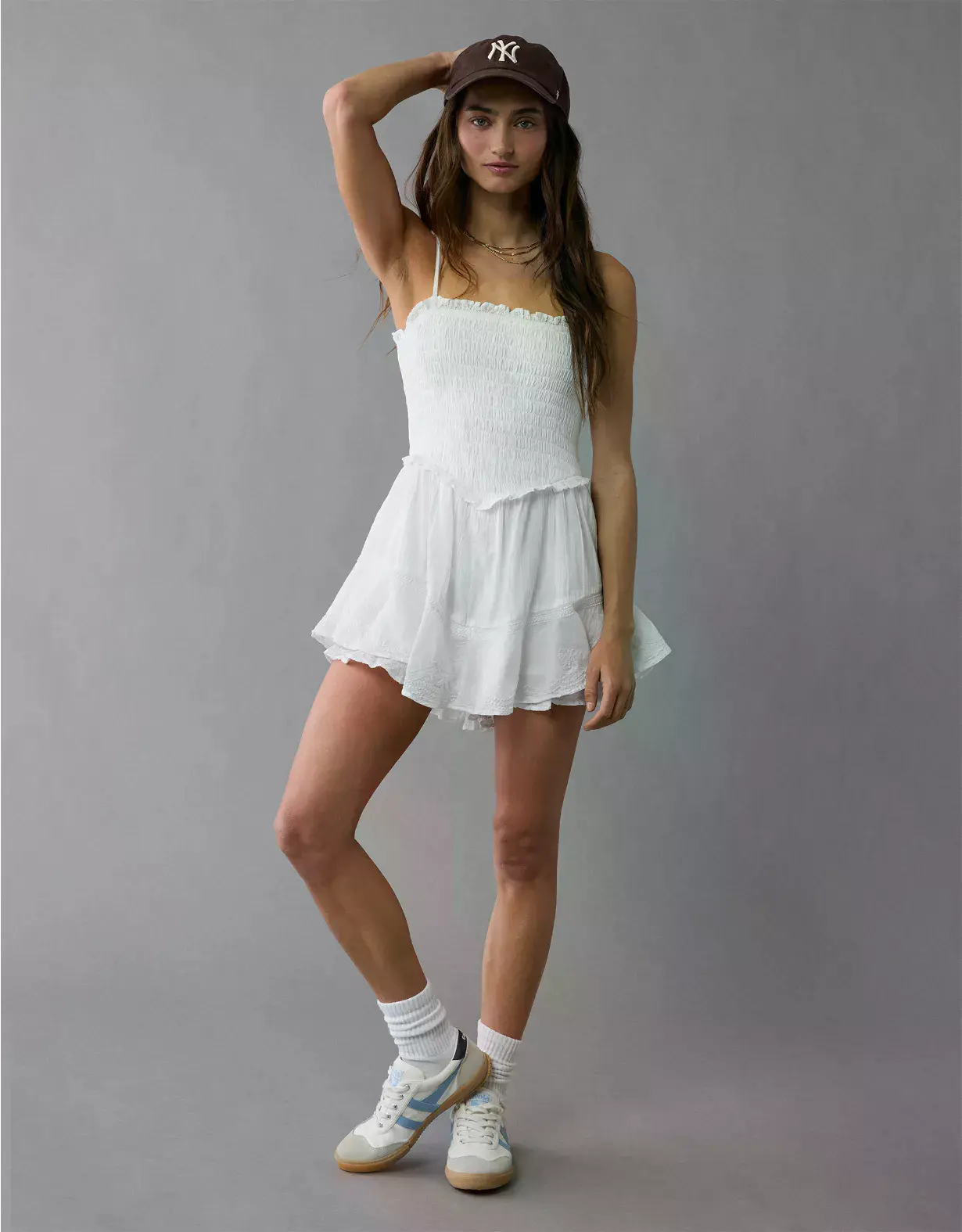 Bella Ruffle Tiered Romper Summer Playsuit Y2K Cute Outfit Trendy TikTok Look for Women