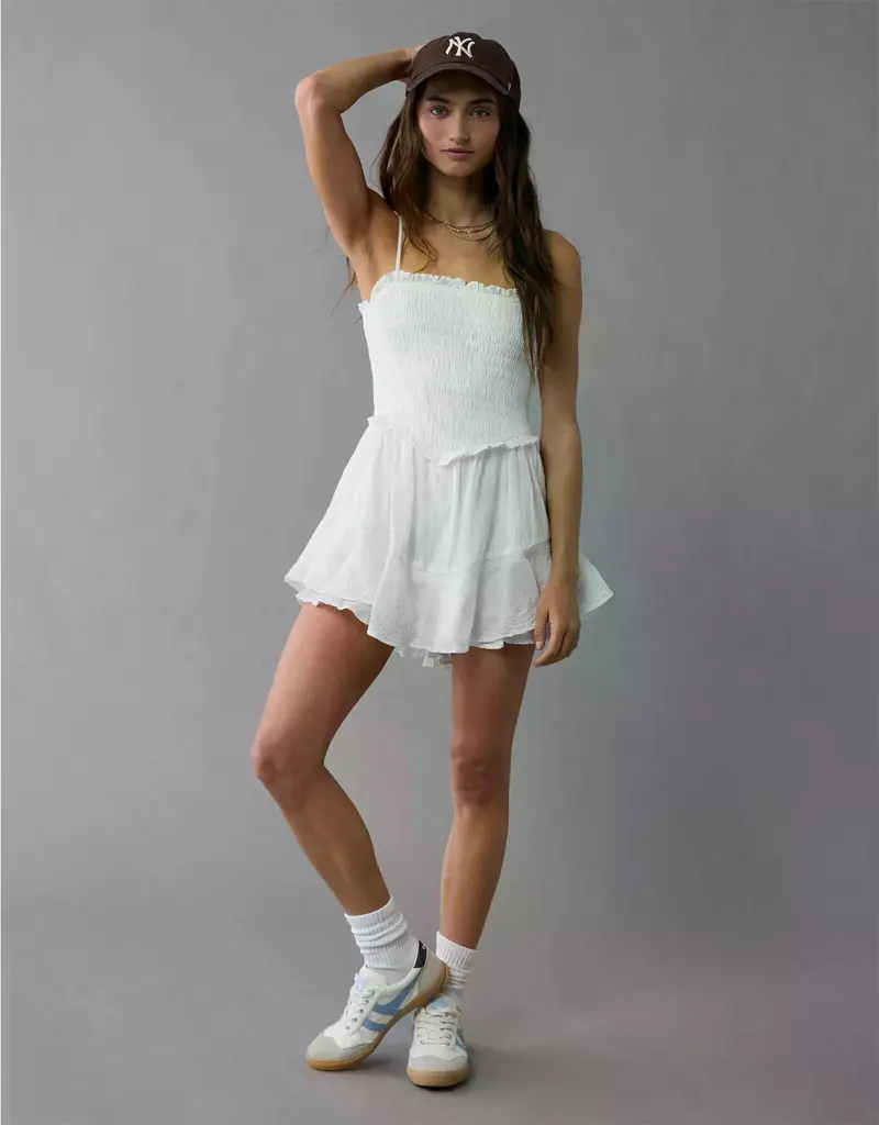 Bella Ruffle Tiered Romper Summer Playsuit Y2K Cute Outfit Trendy TikTok Look for Women