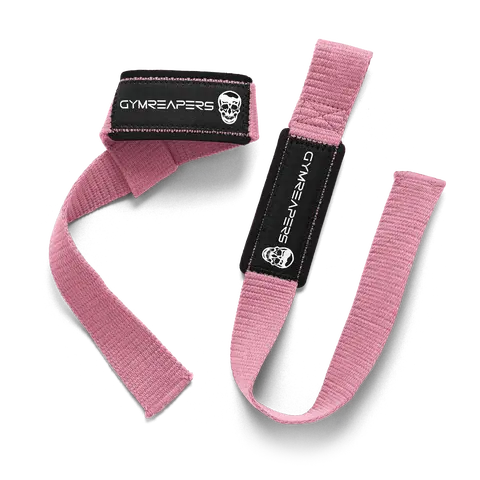 Lifting Straps | Premium Padded Weightlifting Straps - Light Pink