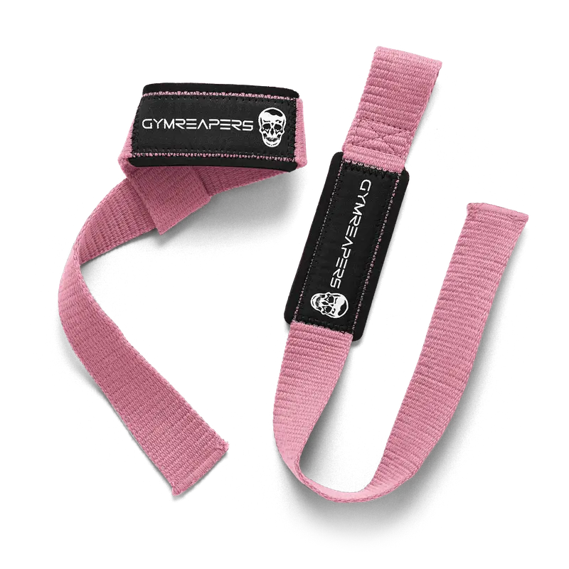 Lifting Straps | Premium Padded Weightlifting Straps - Light Pink