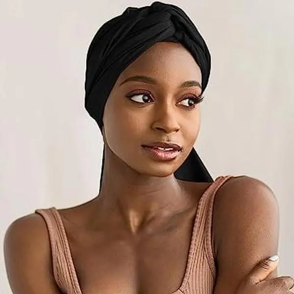 Crinkle Head Wrap Scarf