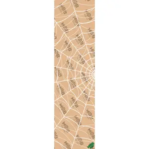 9in Half Web Clear Mob Skateboard Griptape