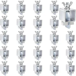 24 Pcs Butt Welding Clamps, Sheet Metal Welding Clips, Auto Body Panel Clamps for Edge to Edge Welding, Small Welding Clamps Tack, Welding Door Alignment Tool for Patch Repairs