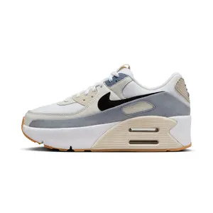 Air Max 90 LV8 WMNS "White Ashen Slate Light Orewood Brown Black" FD4328 106