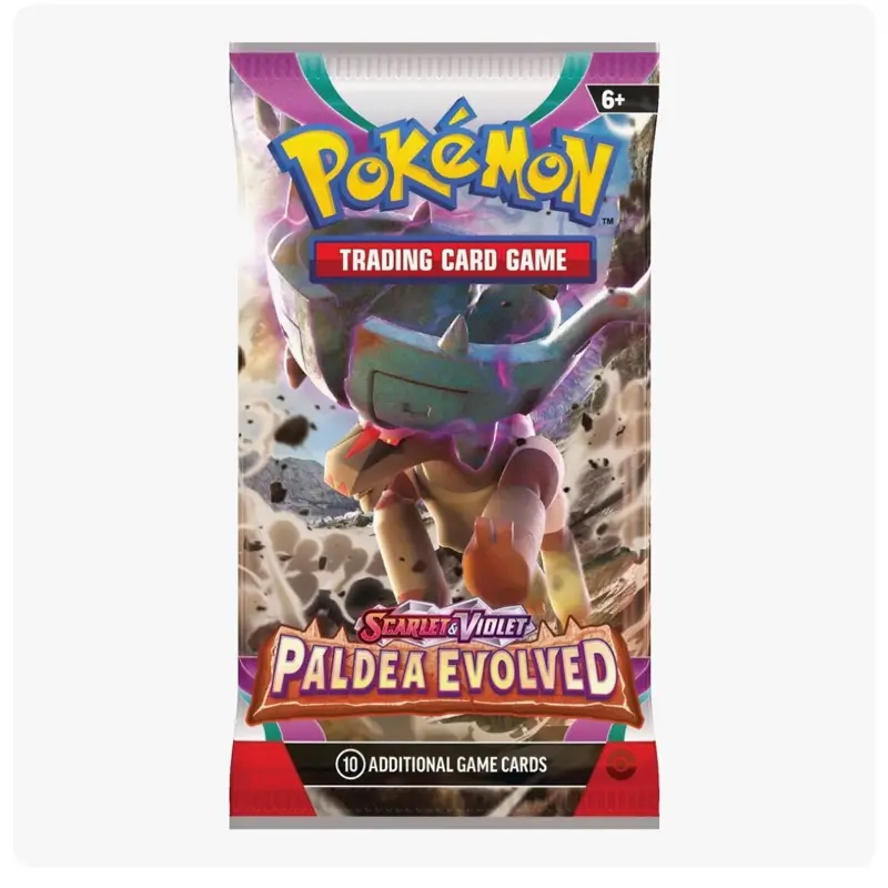 (1) Paldea Evolved Pokemon booster pack ~BOX FRESH~