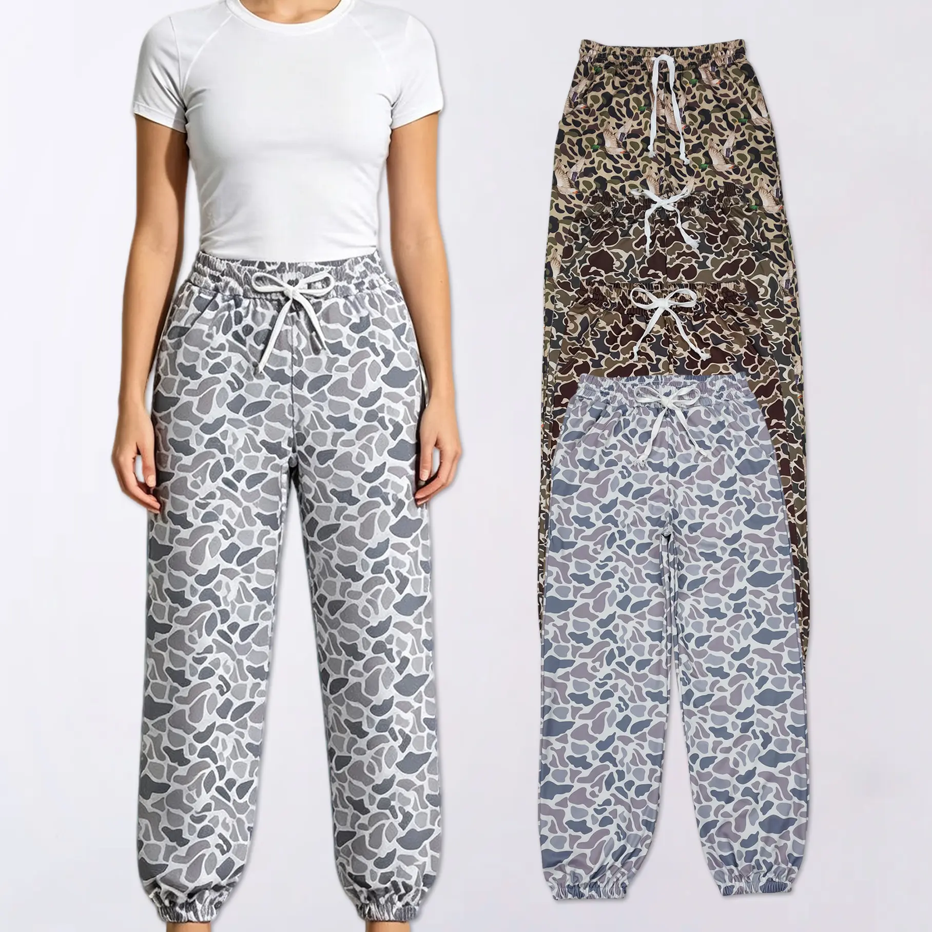 Adult Camo Women's Joggers Sweatpants