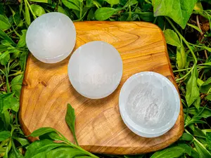 Selenite Crystal Bowl, Crystal Healing Bowl, Selenite Charging Bowl, Crystal Jewelry Collection Bowl, Gemstone Bowl