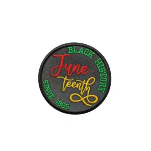Juneteenth Iron-On Patch