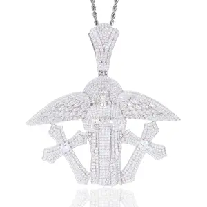 【#CZP1836】 Jesus Pendant UCCIYO Pendant Copper Zircon Pendant for Women Men Hip Hop Jewelry Gift summerwins