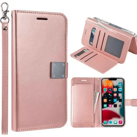 Entronix Case for Samsung Galaxy S26/S25/S24/S23/A13/A53/A03s Plus, Ultra - Foldable Wallet & Card Holder, Protective Smartphone Accessories Durable