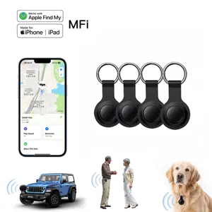 GPS Tracker for Car,Mini Trackers Device with Weatherproof Magnetic Case-No Monthly Fee-Best Hidden GPS Trackers,Anti-lost Device,Works with Apple Find My