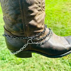 Stainless steel boot chain