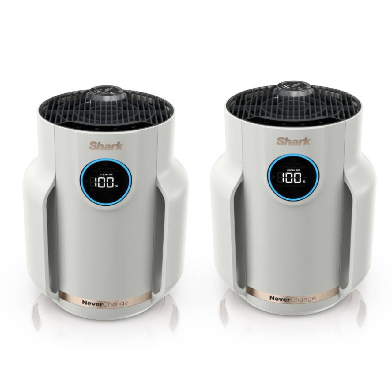 SHARK NeverChange Bundle Compact Pro Air Purifier with HEPA-exceeding Anti-Allergen Filtration for 250 Square Feet Coverage