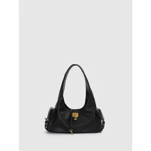 URBAN REVIVO Women's Elegant Faux Leather Multi-Pocket Shoulder Purses Crossbody Bag - 2026 Summer Style, Ideal for Elegant Outfits, Convertible Design