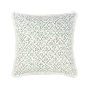 Melange Fringe Pillow
