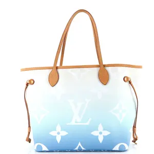 Pre-owned Louis Vuitton Canvas Coated Tote Bags REBAG Neverfull NM Tote By The Pool Monogram Giant MM by Rebag