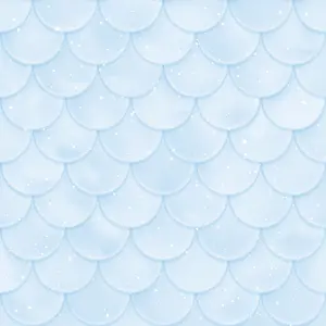 Mermaid Scales Pattern 64 Quilting Cotton Fabric