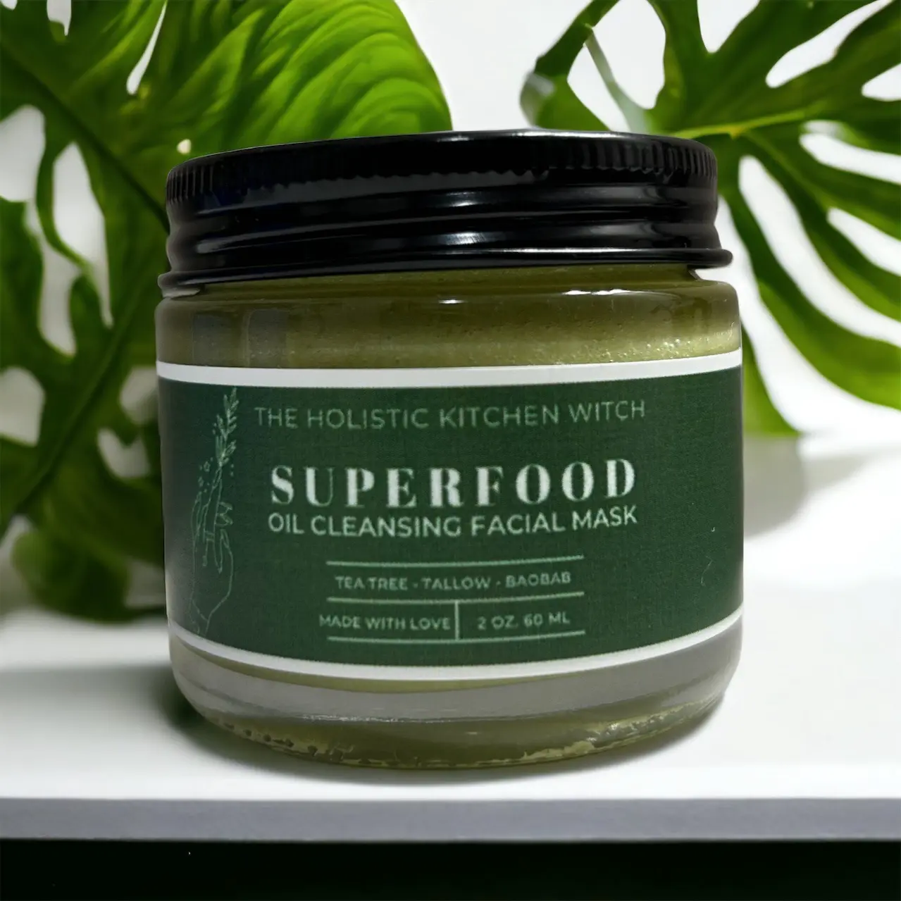 Superfood Oil Cleanser/ Face Mask - Tallow Based Nourishing Facial Cleanser