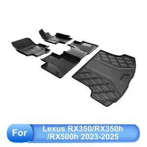 【fathersdaygift】3D Custom Fit Floor Liners For Car 2023-2025 Lexus RX350/RX350h/RX500h TPE Floor Mats & trunk Cargo Liners Car Accessory