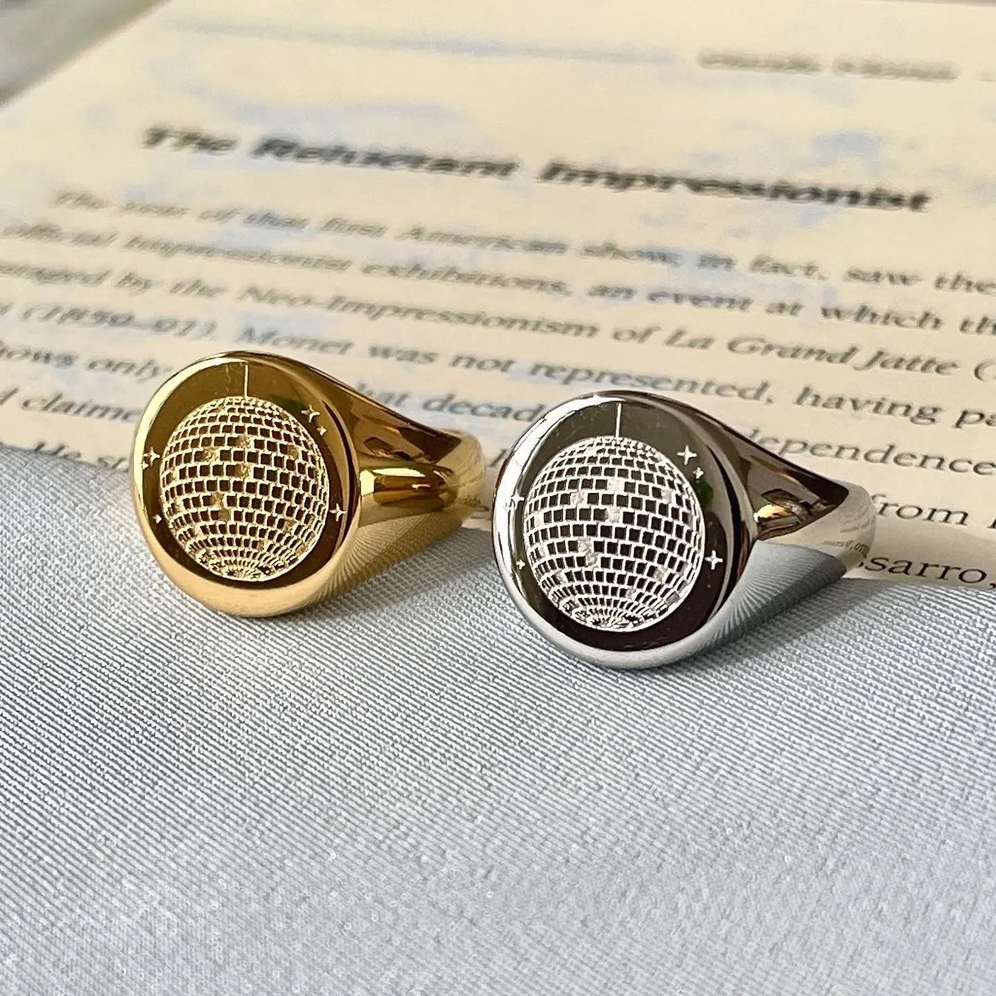Shining For You Signet Ring Shining For You Signet Ring