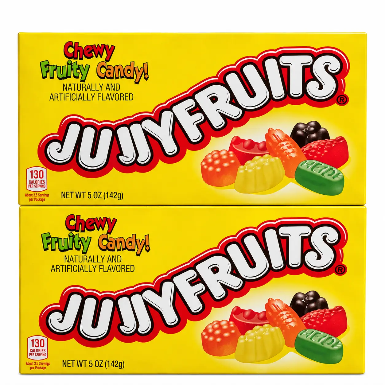 Jujyfruits Chewy Fruit Chews, 5 oz Bite-Sized Sweet Candy, On-the-Go Snack Treats, Chews Fruit & Chewy