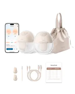 Eufy E10 Wearable Breast Pump, Hands-Free Electric Breast Pump with App Control, Personalized Smart Rhythm, Hospital Grade Suction for More Milk, Portable, Leak-Proof & Ultra-Quiet