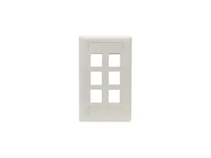 BLACK BOX CORPORATION GIGASTATION2 WALLPLATE SGNG 6