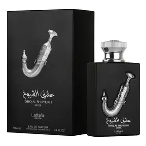 Ishq Al Shuyukh Silver EDP Perfume By Lattafa Pride Collection 3.4oz
