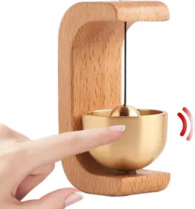 Magnetic Door Chime Bell, Wooden Shopkeepers Bell for Door Opening,for Door Garden Restaurant Room