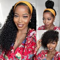 KinKy Curly-Headband Wig