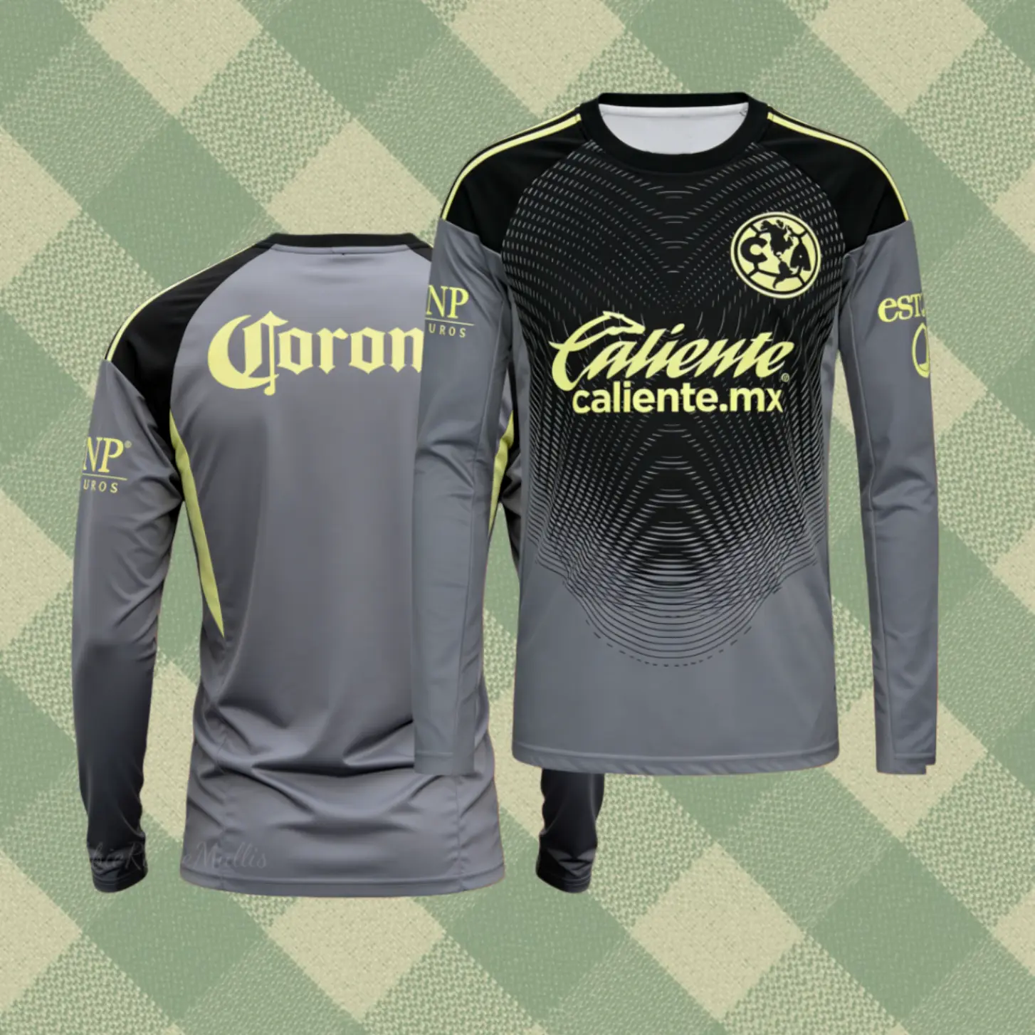 2526 Home Away Short Sleeve Goalkeeper Football Shirt LIGA MX