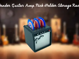Fender Guitar Amp Pick Holder Storage Rack (Holds up to 5 Picks)