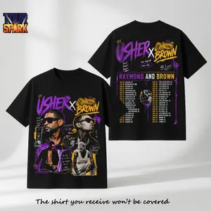 The R&B Tour 2026 : Raymond & Brown Date #2 Premium Cotton T-Shirt, R&B Music Duo Graphic Tee, Urban Hip Hop Soul Streetwear Shirt, Concert Tour Merch, Gift for R&B Fans, Vintage Music Tee