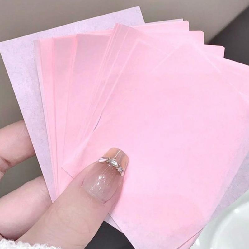 100 Sheets Oil Absorbing Papers with Replacement Pack, Powder Puff Style, Portable Makeup Mirror, Small and Convenient