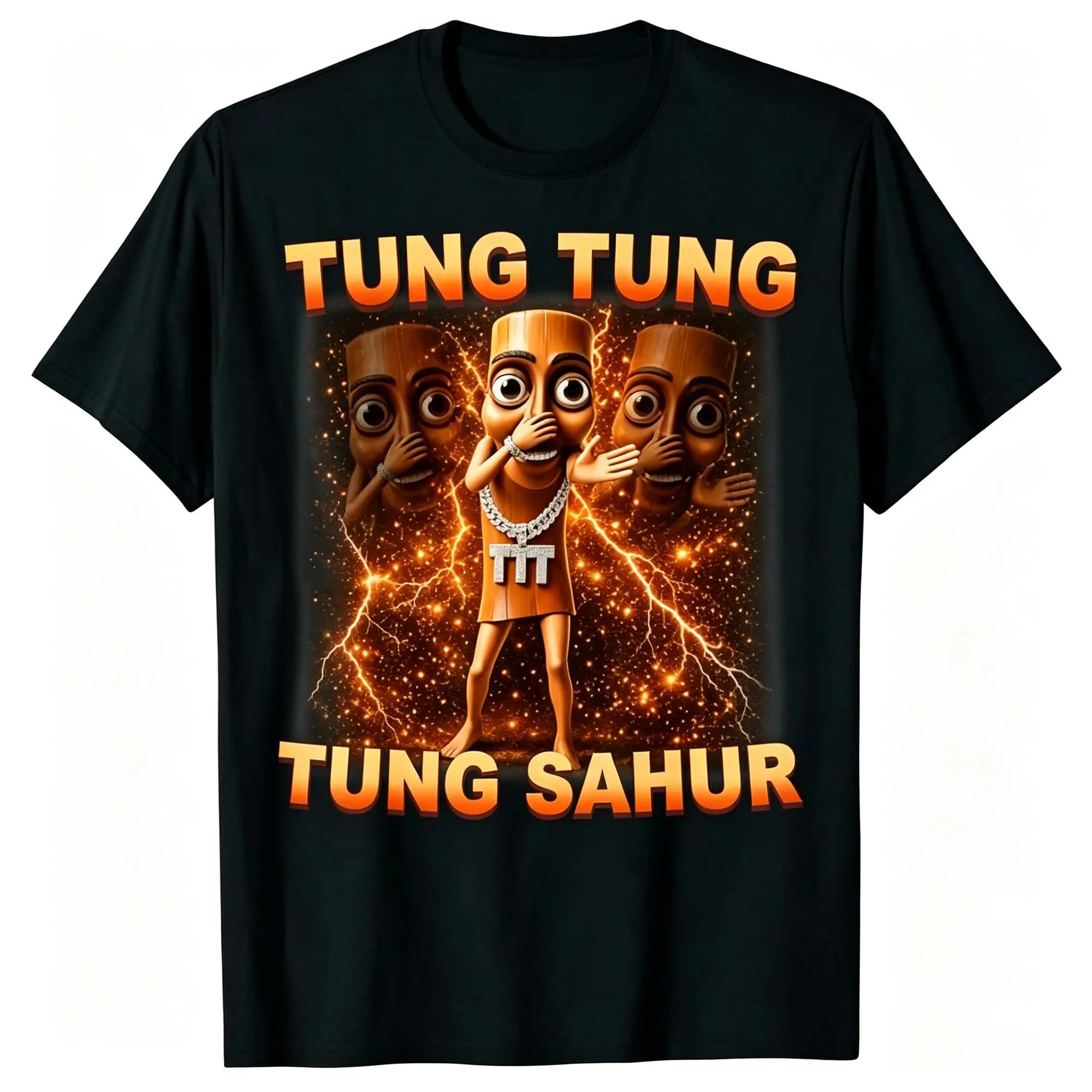 Tung Tung Tung Sahur is Calling Scuba Dance Meme T-Shirt  good graphic tees