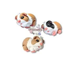 Miniature Guinea Pig | Articulating 3D printed figurine.