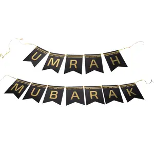 'Umrah Mubarak' Fishtail Banner