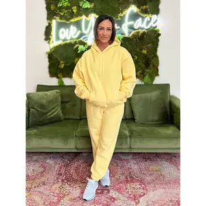 Yellow Glow Fleece Hoodie