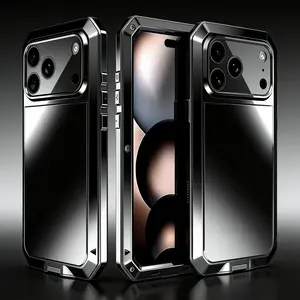 【High Quality】Suitable For Iphone 17 16, 15, 14 13 12 11 Pro Max And 16 Plus 17air Apple X/Xs Xsmax Three-Proof Phone Case Dustproof, Waterproof, and Shockproof integrated Shell and Membrane [Compatible With Magnetic Attachment]