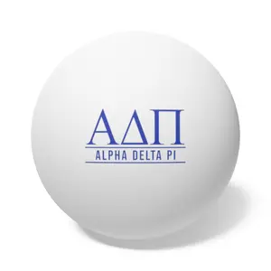 Alpha Delta Pi Ping Pong Balls, 6 pcs
