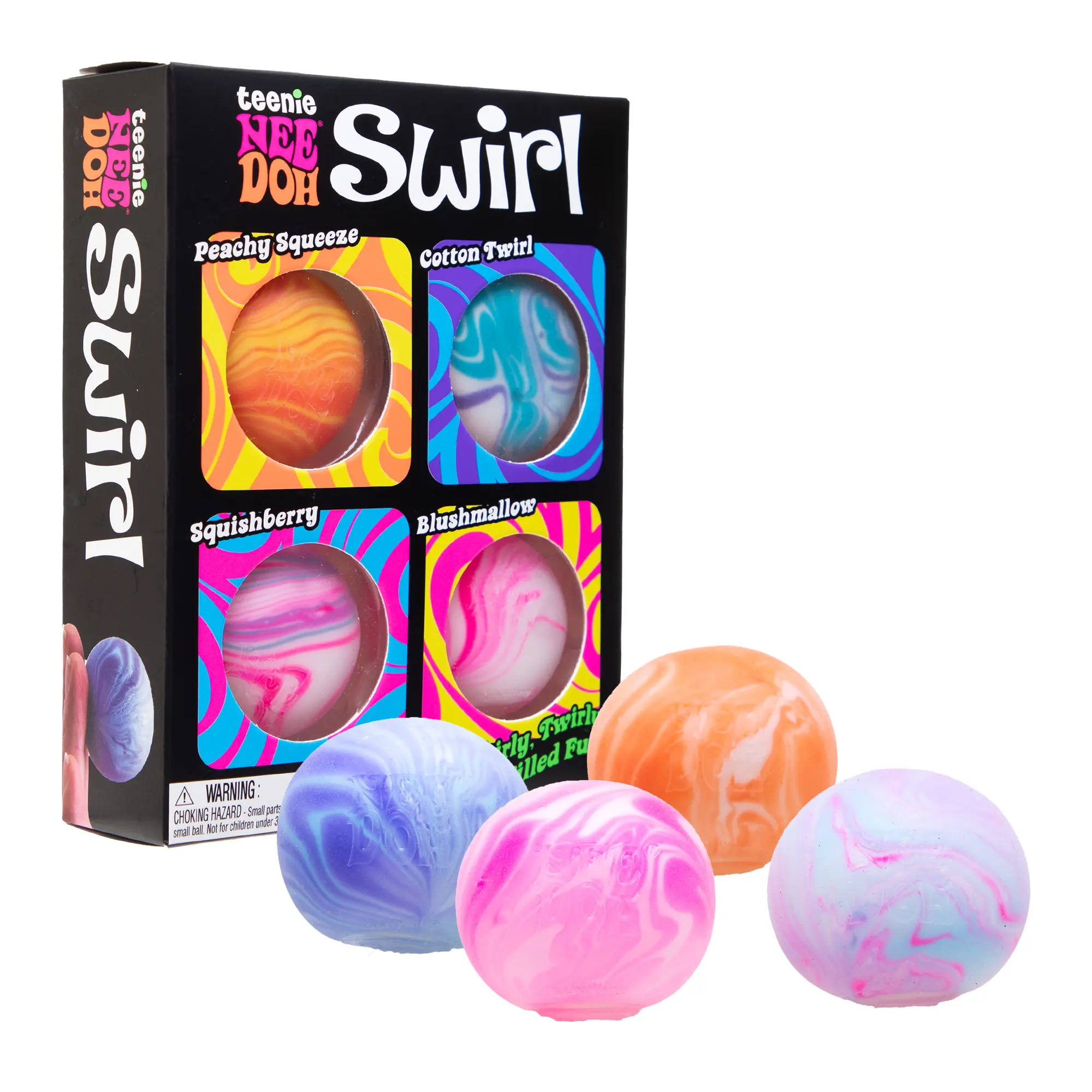 Teenie NeeDoh Swirl Multipack - Collectible